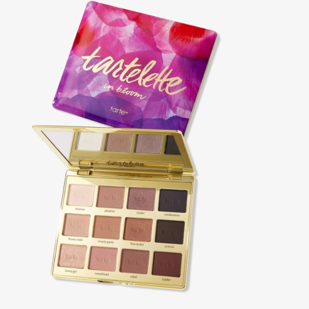 tarte Tartelette In Bloom Eyeshadow Palette - Pink, Purple, Gold, Brown